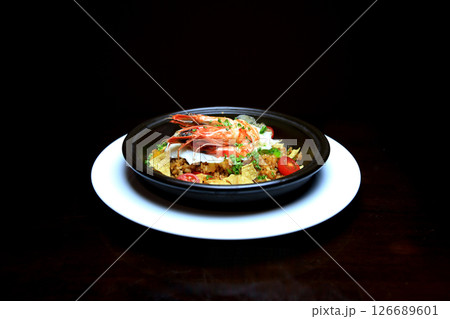 タジン鍋パエリア3 126689601