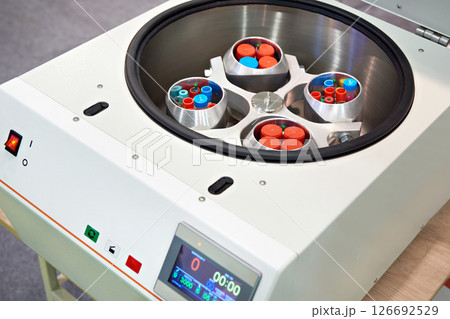 Chemical laboratory centrifuge 126692529
