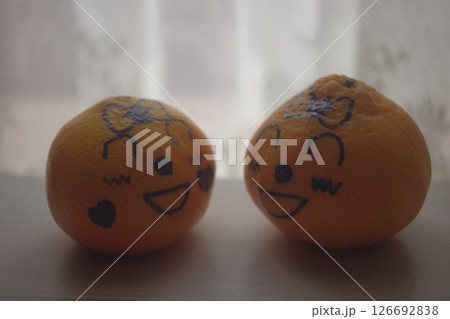 かわいいみかん かわいいみかん 126692838