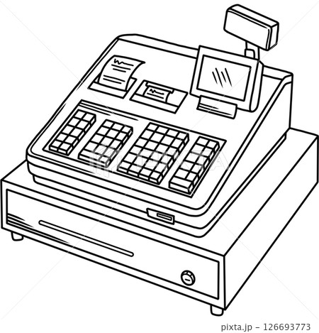Cash desk 126693773