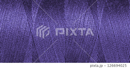 Purple, violet sewing thread texture 126694025