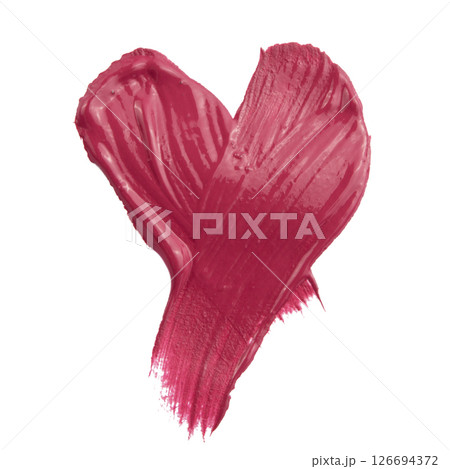 Pink beauty swatch, skincare and makeup cosmetic product sample texture isolated on white background, make-up smudge, cream cosmetics smear or paint brush stroke closeup Pink beauty swatch, skincare and makeup cosmetic product sample texture isolated on white background, make-up smudge, cream cosmetics smear or paint brush stroke closeup 126694372