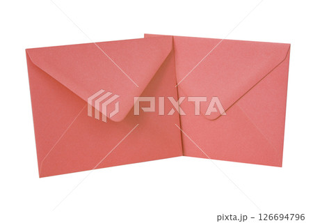 Craft envelope isolated on white background Craft envelope isolated on white background 126694796
