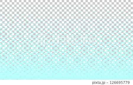Pale blue halftone with hexagon divided into triangles Pale blue halftone with hexagon divided into triangles 126695779