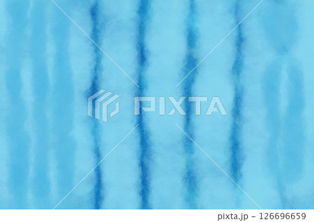 水色と紺色の縦縞グラデーションスライド（斑）　イラスト素材 126696659