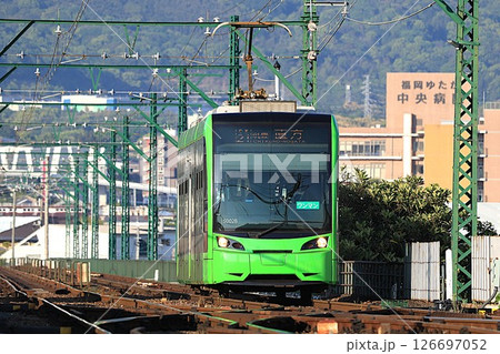 【筑豊電鉄】5000形（筑豊電気鉄道線：筑豊直方駅） 126697052