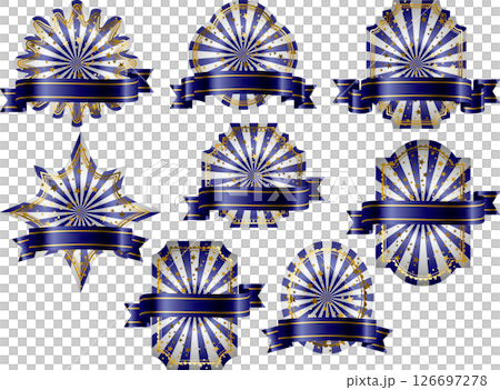 Label halo, with obi, 14 navy Label halo, with obi, 14 navy 126697278