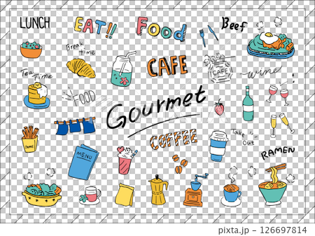 美食模擬素材合集 126697814