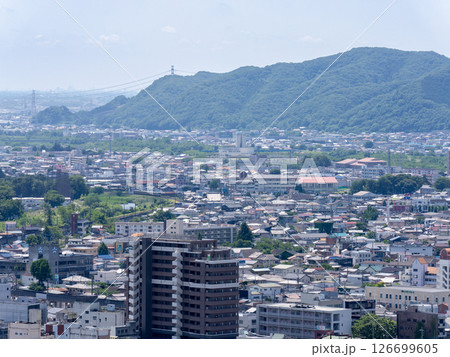 群馬県桐生市(水道山公園からの景色2025) 群馬県桐生市(水道山公園からの景色2025) 126699605