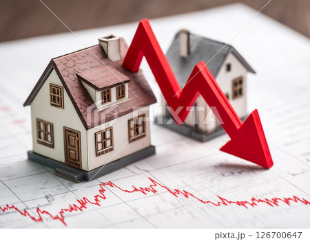 不動産の価値下落の概念 126700647