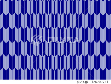 矢絣文様 背景 壁紙 パターン テクスチャのイラスト 藍色 126700751
