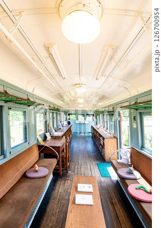 <長野>安曇野ちひろ美術館 トットちゃん広場の列車 <長野>安曇野ちひろ美術館 トットちゃん広場の列車 126700954