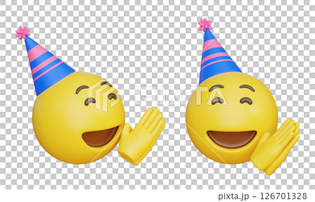 celebration Party Emoji 3D Icon 126701328