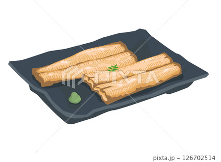 うなぎの白焼きイラスト 126702514