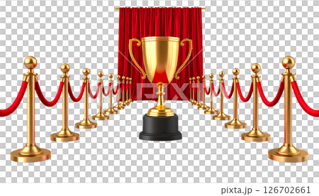 The entrance is carpeted with a special red velvet carpet, separated from the white floor. The entrance is carpeted with a special red velvet carpet, separated from the white floor. 126702661