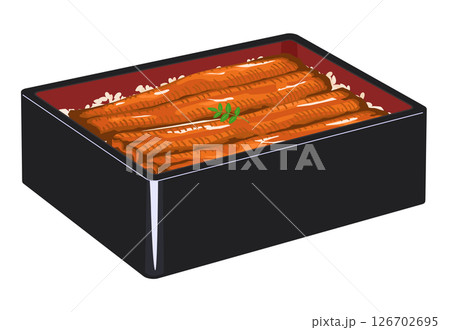 うな重のイラスト 126702695