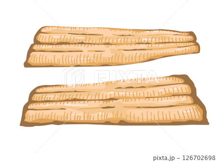うなぎの白焼きイラスト 126702698