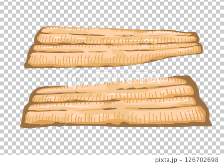 うなぎの白焼きイラスト 126702698