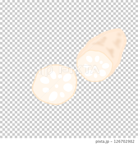 簡單的蓮藕蔬菜食品 126702982