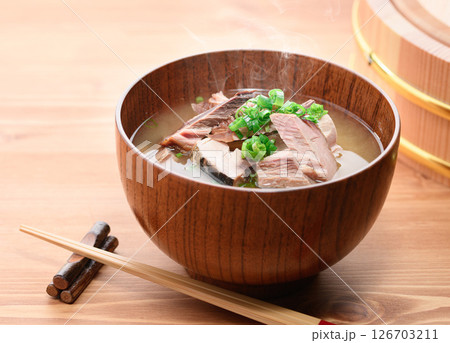 かつお生節（なまり節）の味噌汁 126703211
