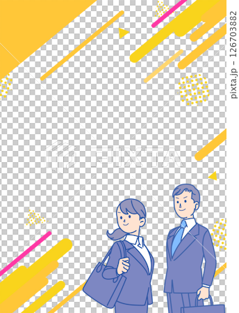 Illustration of a man in a suit 126703882