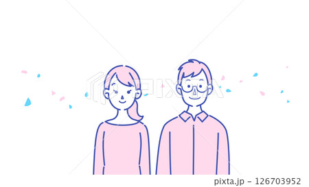 夫婦のイラスト 夫婦のイラスト 126703952