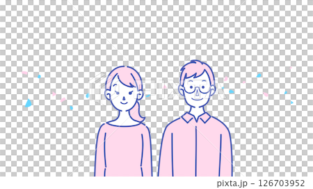 夫婦のイラスト 夫婦のイラスト 126703952