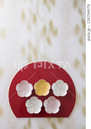 お正月の和食器 お正月の和食器 126704079