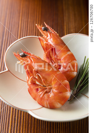 おせち料理・車海老うま煮 おせち料理・車海老うま煮 126706780