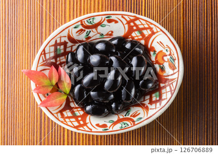おせち料理・黒豆 おせち料理・黒豆 126706889
