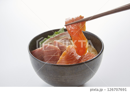 海鮮漬け丼 126707691