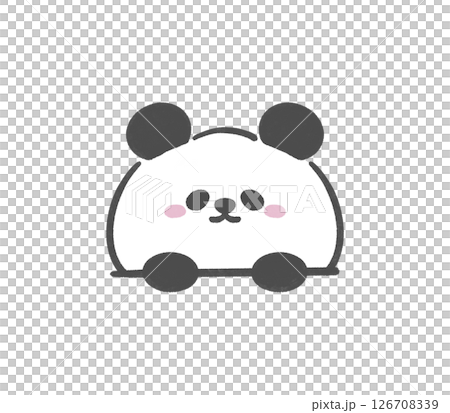 A panda pops out A panda pops out 126708339