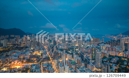 May 22 2025 Stunning Aerial View of a Vibrant Urban Cityscape at Dusk May 22 2025 Stunning Aerial View of a Vibrant Urban Cityscape at Dusk 126709449