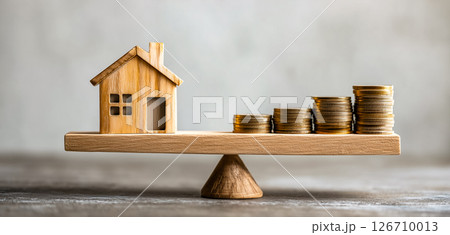住宅と金融の象徴的バランス 126710013