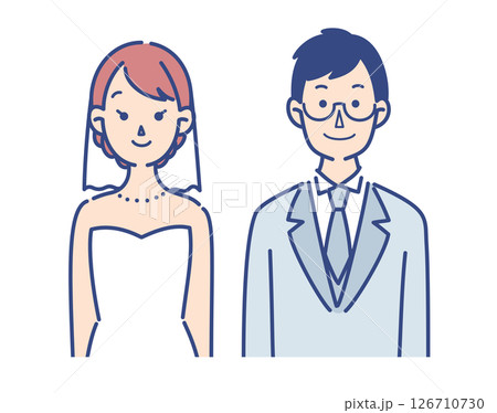 結婚のイラスト 126710730