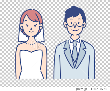 結婚のイラスト 126710730