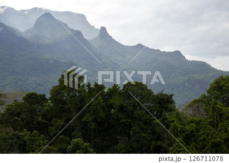 Doi Luang Chiang Dao Chiang Mai Thailand. beautiful sun rise Doi Luang Chiang Dao Chiang Mai Thailand. beautiful sun rise 126711078