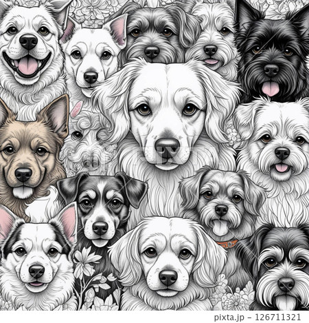 犬たち大集合 126711321