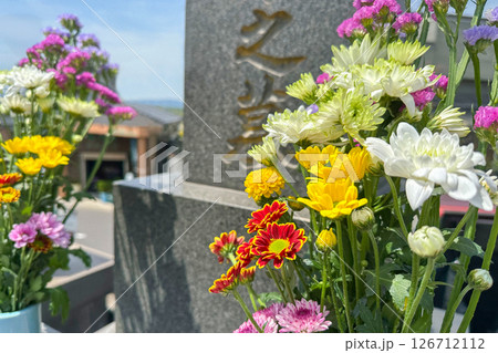 お墓参り 126712112