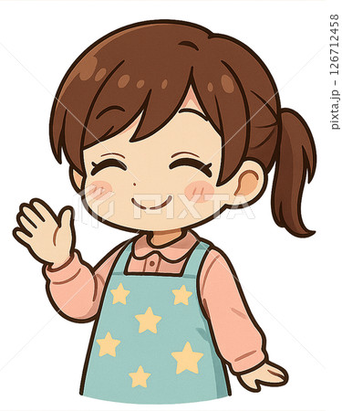 幼稚園の先生のイラスト2 126712458