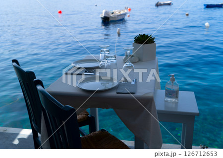 caldera of Santorini, Greece 126712653