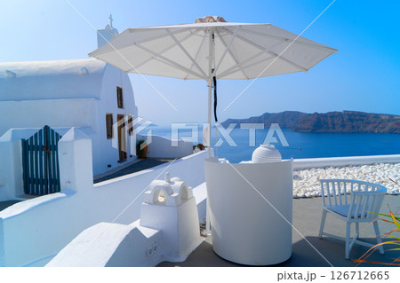 beautiful details of Santorini island, Greece beautiful details of Santorini island, Greece 126712665