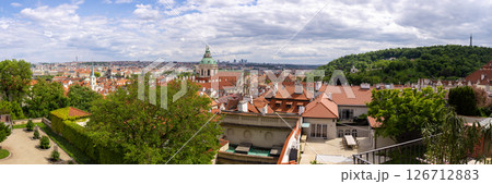 Old town Prague city skyline, cityscape of Capital of the Czech Republic 126712883