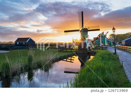 Dutch wind mills 126713969