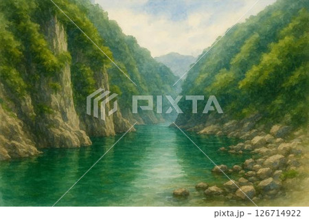 瀞峡　峡谷イメージ 126714922