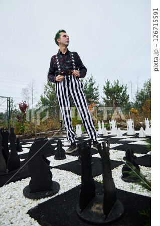 Embark on a Dreamlike Chessboard Adventure with Unique and EyeCatching Fashion Styles 126715591