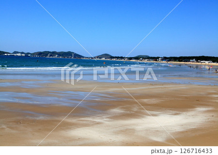 福岡県福津市 福間漁港海浜公園 福間海水浴場 福岡県福津市 福間漁港海浜公園 福間海水浴場 126716433