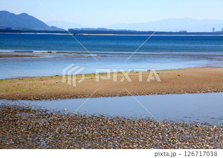 福岡県　福津ビーチエリア　津屋崎海岸 126717038
