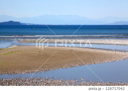 福岡県　福津ビーチエリア　津屋崎海岸 126717042