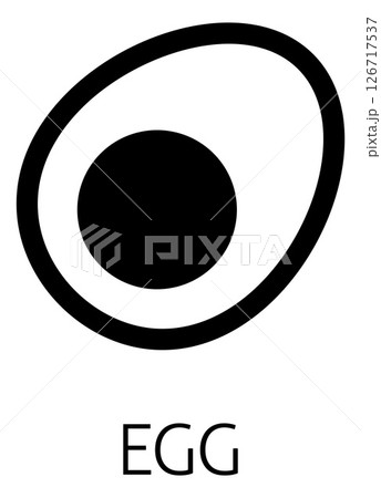 Egg Food Icon Concept 126717537
